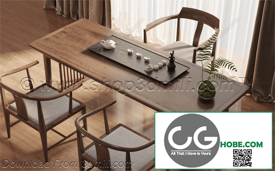 Tea Room 31 3D Model